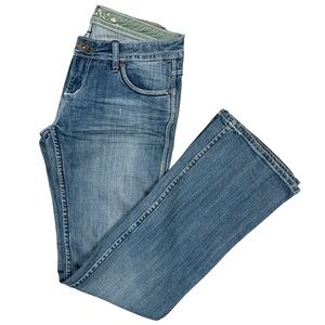 Vintage Y2K Angel Jeans USA Low Rise Bootcut Size 7